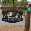 Metal sign  EAGLE, EVERGREENS , Eagle evergreen sign