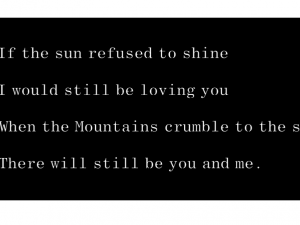 Custom sign IF THE SUN REFUSED TO SHINE in brushed metal