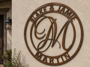 36inch METAL MONOGRAM ,huge sign