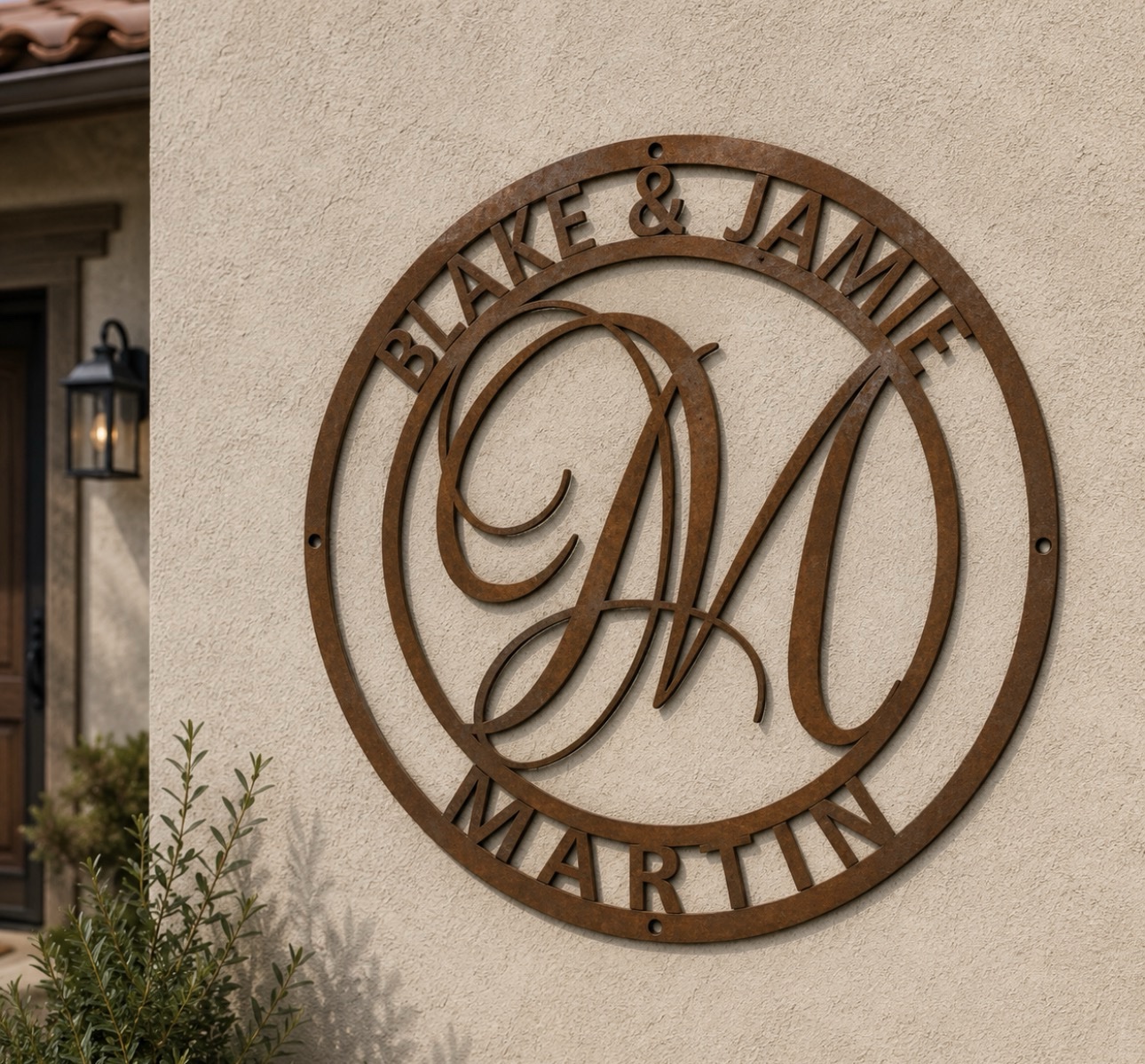 36inch METAL MONOGRAM ,huge sign