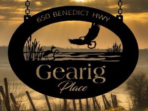 Metal Eagle lake sign , laser cut cabin sign, lake house sign