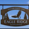 Metal sign  EAGLE, EVERGREENS , Eagle evergreen sign