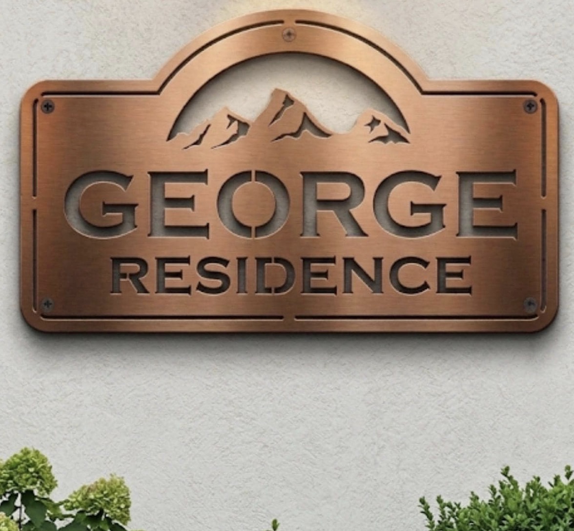 Mountain sign Customizable, address mountain sign , personal mountain sign - Image 2