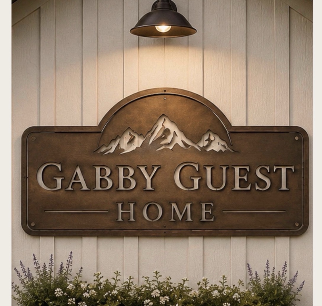 Mountain sign Customizable, address mountain sign , personal mountain sign - Image 4