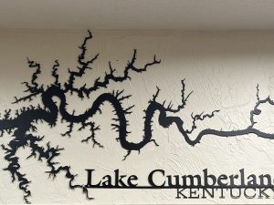 Lake Cumberland metal wall art
