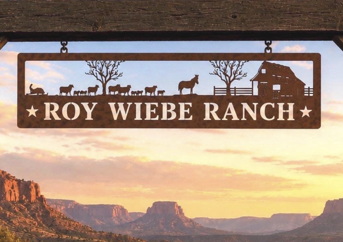 Custom Cattle Drive Metal Driveway topper or Wall Art - Image 3