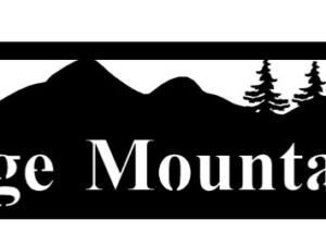 Blue Ridge Mountain Farm sign in black
