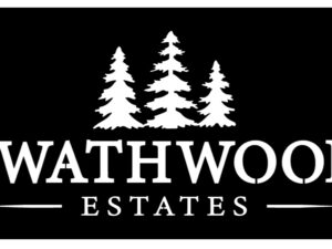 Swathwood Estate sign in bronze