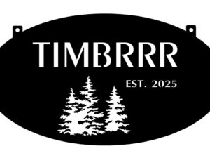 Graphics added to Timbrrr sign