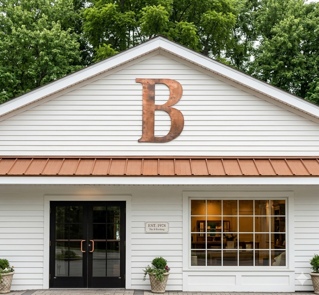 Metal LETTER, HUGE Metal letter, Barn letter » Sign Performance