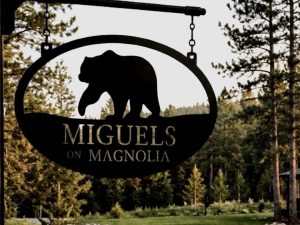 Metal BEAR Sign ,Laser cut BEAR address sign, customized bear sign with your name
