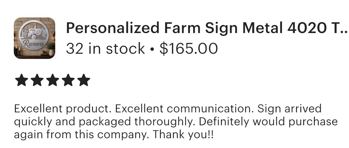 Metal 4020 farm sign ,corn stalks 4020 John Deere tractor sign CUSTOMIZED - Image 8