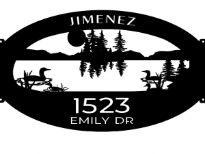 Jimenez sign in black