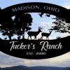 Metal WILDLIFE Sign with DEER TURKEY sign , wildlife sign customized with your name